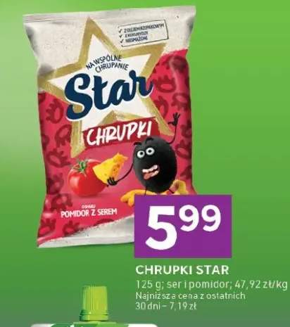 Chrupki Star ser i pomidor