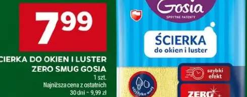 Ścierka do okien i luster Zero Smug