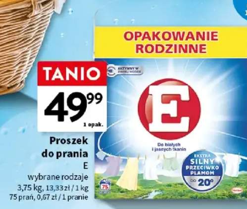 Proszek do prania wybrane rodzaje opakowanie rodzinne