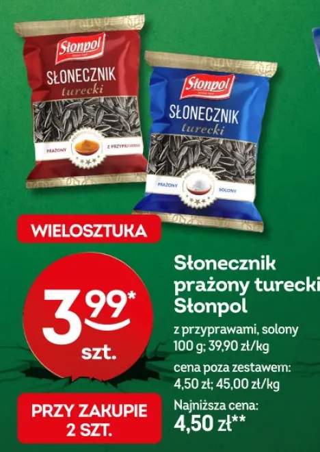 Słonecznik prażony turecki solony