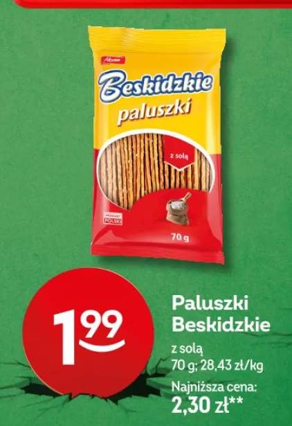Paluszki z solą
