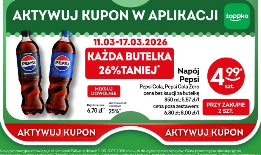 Napój Pepsi Cola, Pepsi Cola Zero