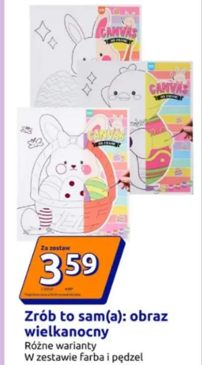 Zestaw zrób to sam(a): obraz wielkanocny