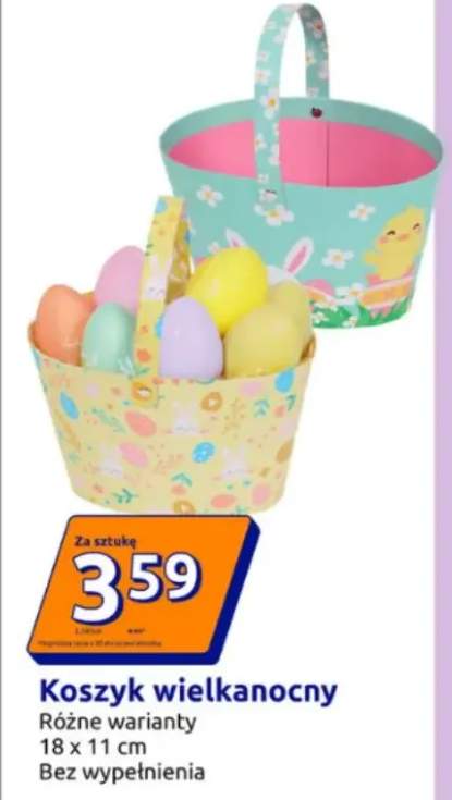 Koszyk wielkanocny, różne warianty