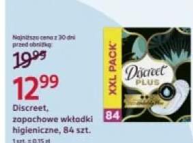 Zapachowe wkładki higieniczne