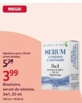 Serum do włosów z czarnuszki 3w1