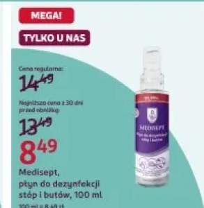 Płyn do dezynfekcji stóp i butów