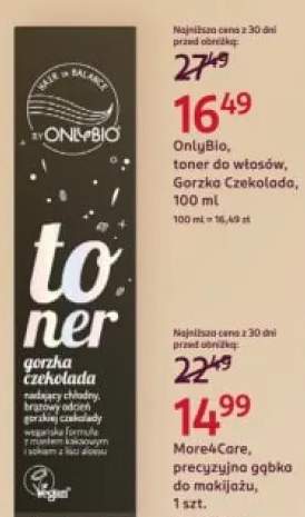 Toner do włosów Gorzka Czekolada