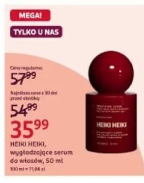 Wygładzające serum do włosów