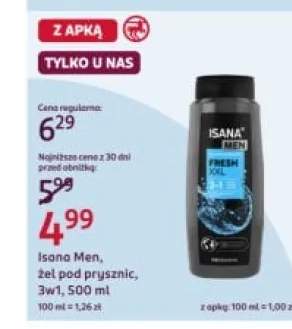 Żel pod prysznic, 3w1