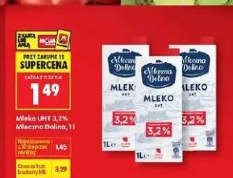 Mleko UHT 3,2% Mleczna Dolina