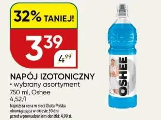 Napój izotoniczny wybrany asortyment