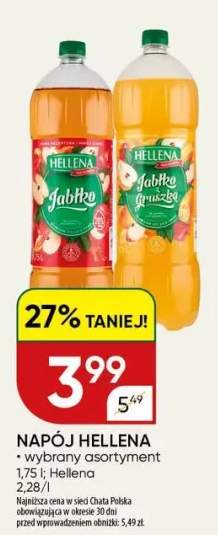 Napój hellena wybrany asortyment