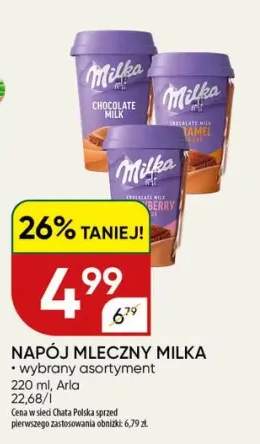Napój mleczny milka wybrany asortyment