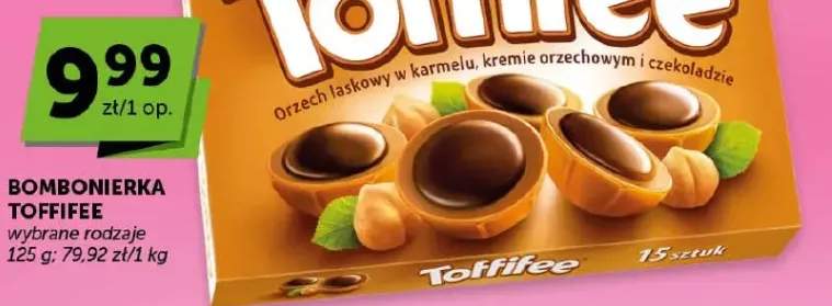 Bombonierka orzech laskowy w karmelu, kremie orzechowym i czekoladzie, wybrane rodzaje