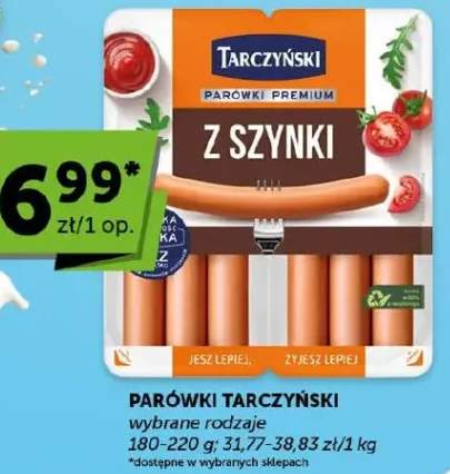 Parówki z szynki wybrane rodzaje