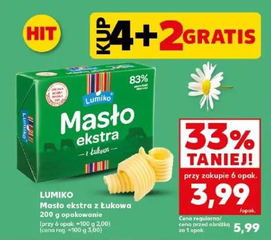 Masło ekstra z Łukowа