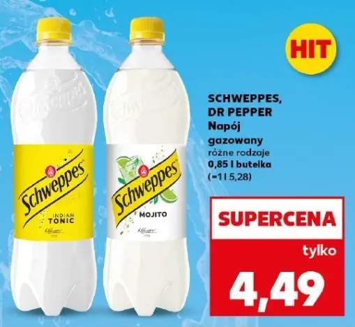 Napój gazowany różne rodzaje