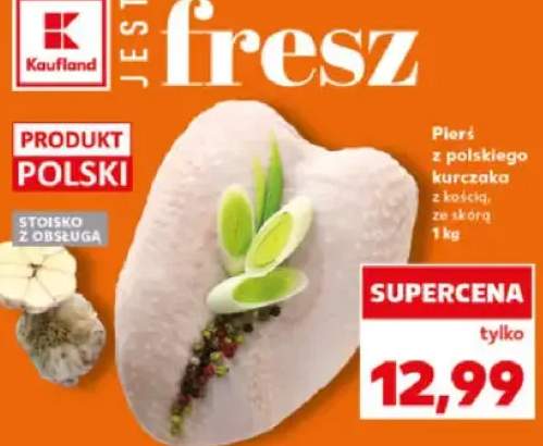 Pierś z polskiego kurczaka z kością 2x skargi