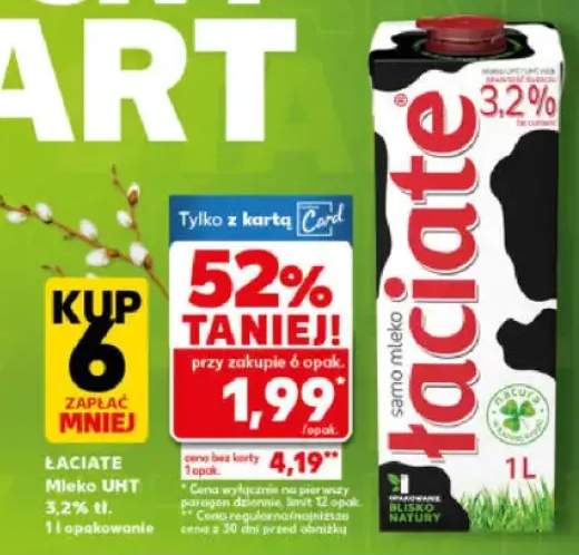 Mleko śmietankowe 3.2%