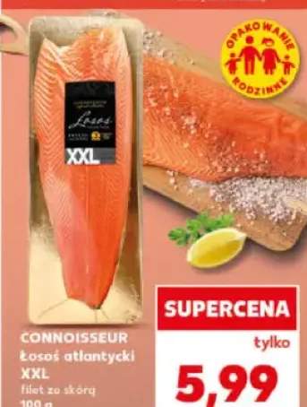 Łosoś atlantycki XXL filet ze skórą