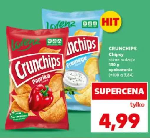 Chipsy różne rodzaje