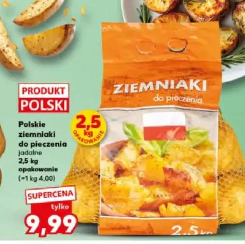 Polskie ziemniaki do pieczenia jadalne