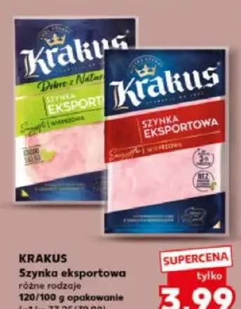 Szynka eksportowa różne rodzaje