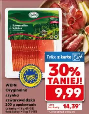 Oryginalna szynka szwarcwaldzka