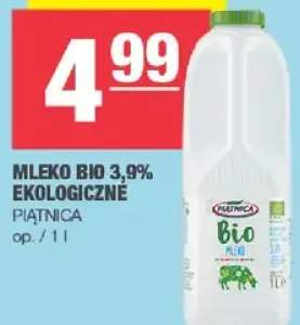 Mleko Bio 3,9% ekologiczne