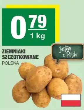 Ziemniaki szczotkowane polska