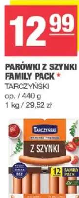 Parówki z szynki family pack Tarczyński