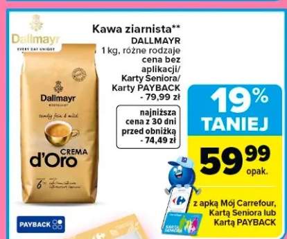 Kawa ziarnista Crema d'Oro