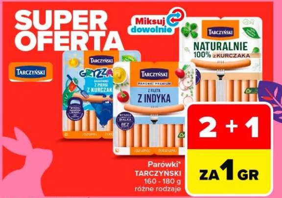 Parówki różne rodzaje