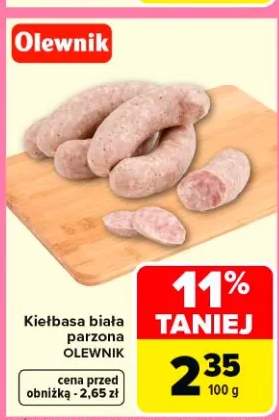 Kiełbasa biała parzona