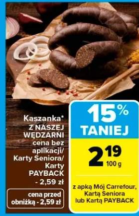 Kaszanka z naszej wędzarni