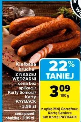 Kiełbasa krucha z naszej wędźarni