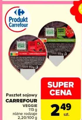 Pasztet sojowy veggie różne rodzaje