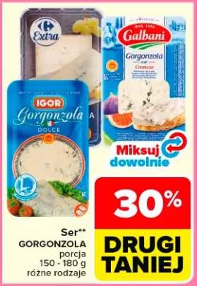 Ser Gorgonzola różne rodzaje