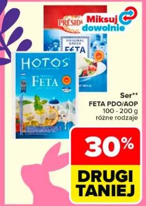 Ser Feta PDO/AOP różne rodzaje