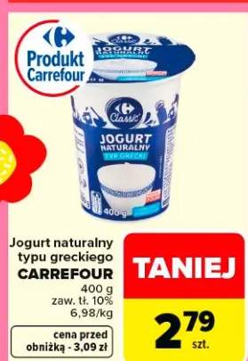 Jogurt naturalny typu greckiego
