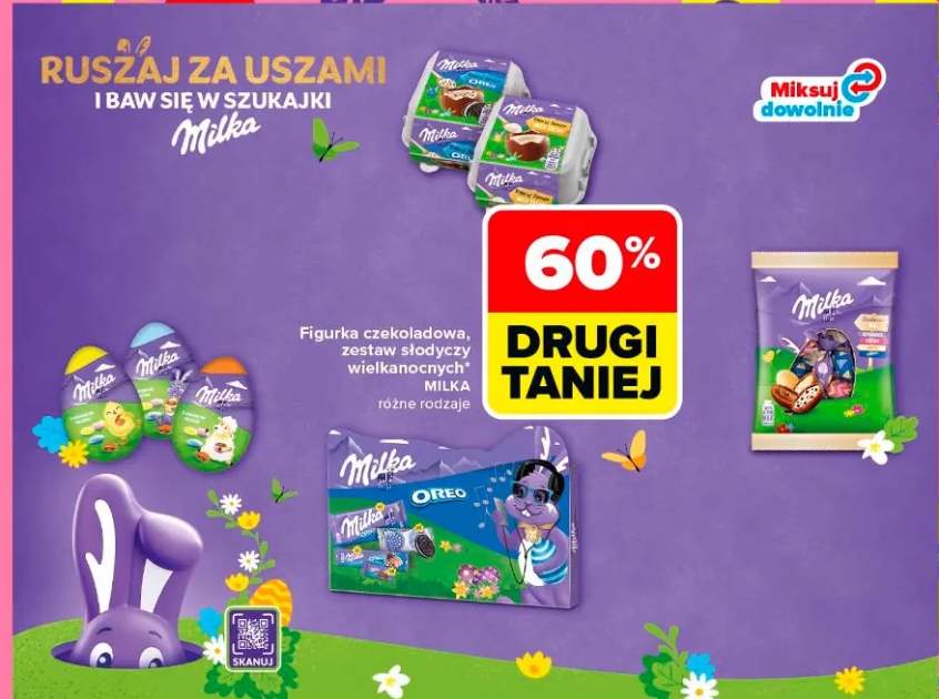 Figurka czekoladowa, zestaw słodyczy wielkanocnych