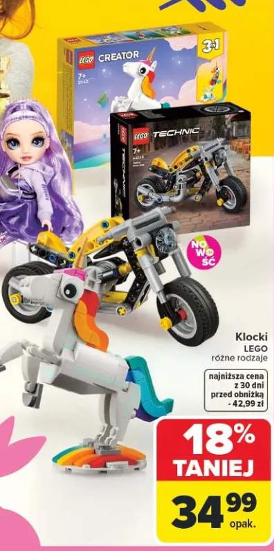 Klocki Lego różne rodzaje