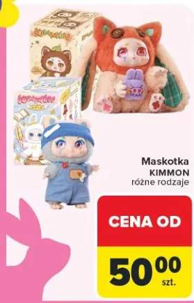 Maskotka Kimmon różne rodzaje