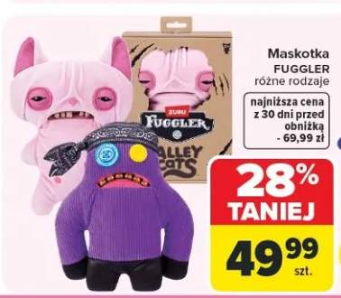 Maskotka Fuggler różne rodzaje