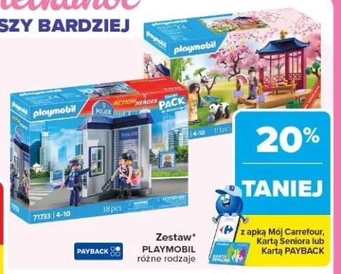 Zestaw PLAYMOBIL różne rodzaje