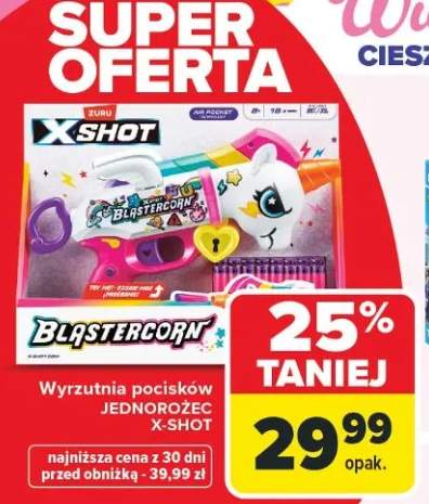 Wyrzutnia pocisków JEDNOROŻEC X-SHOT