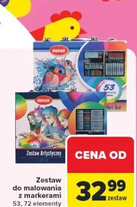 Zestaw do malowania z markerami 53, 72 elementy