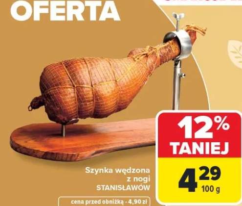 Szynka wędzona z nogi