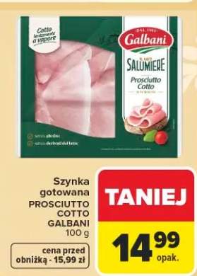 Szynka gotowana Prosciutto Cotto